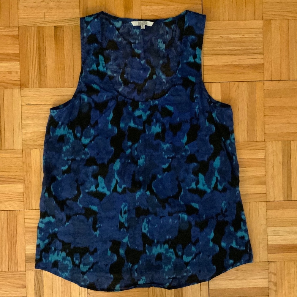 BB Dakota tank top floral graphic abstract cotton